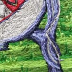Tail with a kink in it..