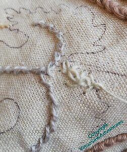 False start with vine leaf